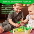 thumbnail image 2 of Juguete de Madera Montessori AFOUNDA Verduras y Frutas Coloridas, 2 of 8