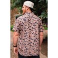 thumbnail image 2 of Burlebo Men's Performance Short Sleeve Button Up Shirt (Gauge Camo, Medium), 2 of 4