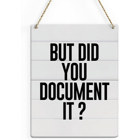 Wood Sign 8x10 Inch Funny Office Supplies Rustic Wall Art Office Accessories Cubicle Decor Farmhouse Wall Hanging Decor Novelty Office Organization Decor Wood Plaque For Home Living Room Meeting Room