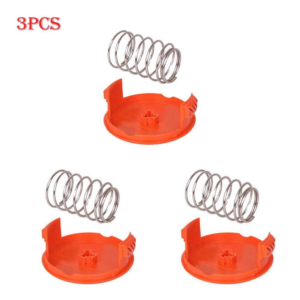 3 Pack For Black Decker GH3000 AFS Trimmer Cap Replacement Spool COVER  90583594N