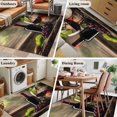 thumbnail image 5 of Non-Slip Rug Pad Rugs Farm Wine Grapes Casks Rectangle Area Rugs 3x5Ft Soft Carpet Pads for Living Room Kids Room, Vintage Country Art, 5 of 9