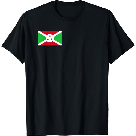 men and women can wear,Burundian Flag of Burundi T-Shirt