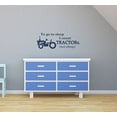 thumbnail image 3 of Bedroom Décor Count Tractors Not Sheep Wall Decals Vinyl Letters 23x9-Inch Deep Blue, 3 of 6