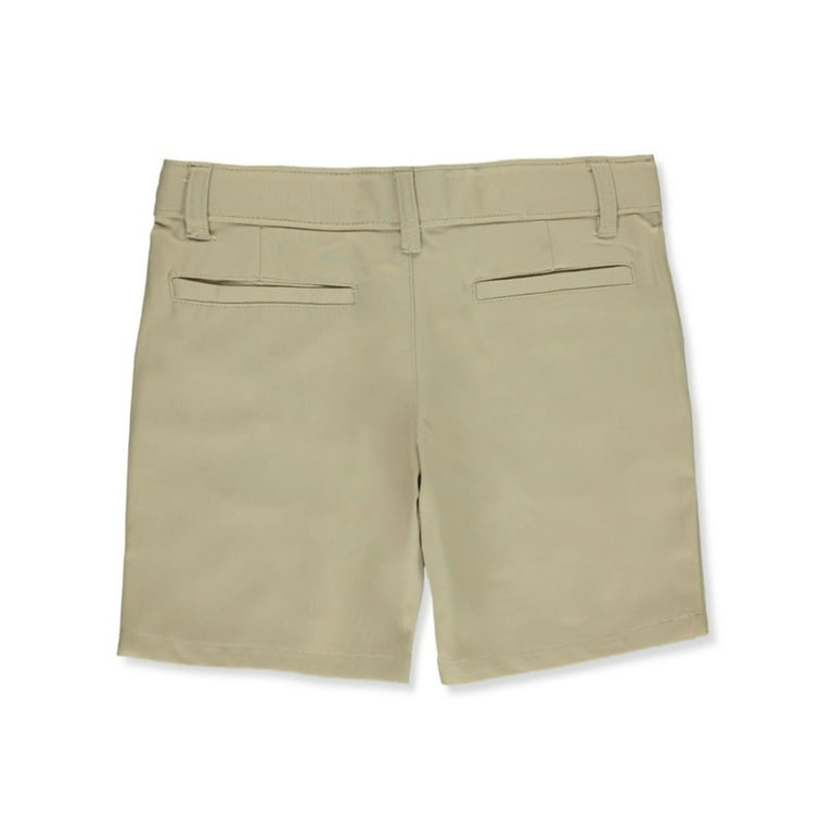 French Toast Girls' G Performance Shorts khaki, (Little Girls