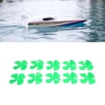 thumbnail image 4 of 4 Blades Propeller, Large Thrust Rotating Accessories Boat Propellers 10Pcs 100mm Diameter  for Craft for Mechanical Model Making Red,Yellow,Green,Blue,Rose Red, 4 of 7