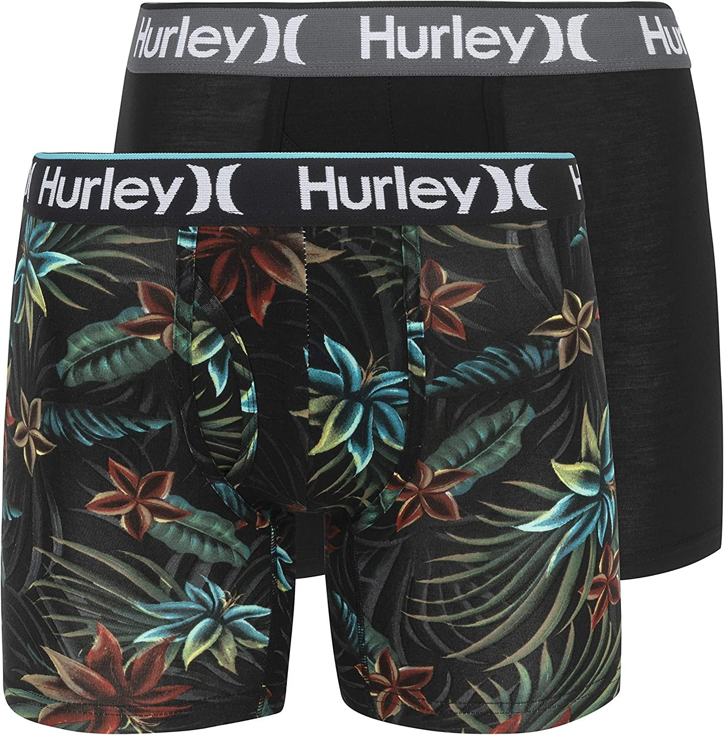 account schrijven Componeren Hurley Men's 2 Pack Everyday Boxer Briefs - HSP21M15394 - Walmart.com