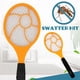 thumbnail image 4 of Palmeta Matamoscas para Mosquito Electrico Led Raqueta De Tenis Electrica 44 x 15.5 Avispa, 4 of 5