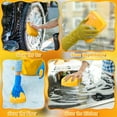 thumbnail image 6 of 36 Pcs Large Sponges Bulk 7.5 x 5.5 x 1.9 Inch Grouting Car Wash Foam Cleaning and Washing Sponge Commercial Foam Large All Purpose for Cleaning Dishes Car Tile Bike (Yellow), 6 of 6