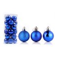 thumbnail image 3 of 24 bolas de Navidad de 3 cm, adornos para árbol de Navidad, bolas colgantes para árbol de Navidad, decoración para árbol de Navidad, regalo de Año Nuevo, 3 of 5