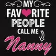 thumbnail image 3 of CafePress - My Favorite People Call Me Nanny T Shirt - Women's Traditional Fit Dark T-Shirt, 3 of 4