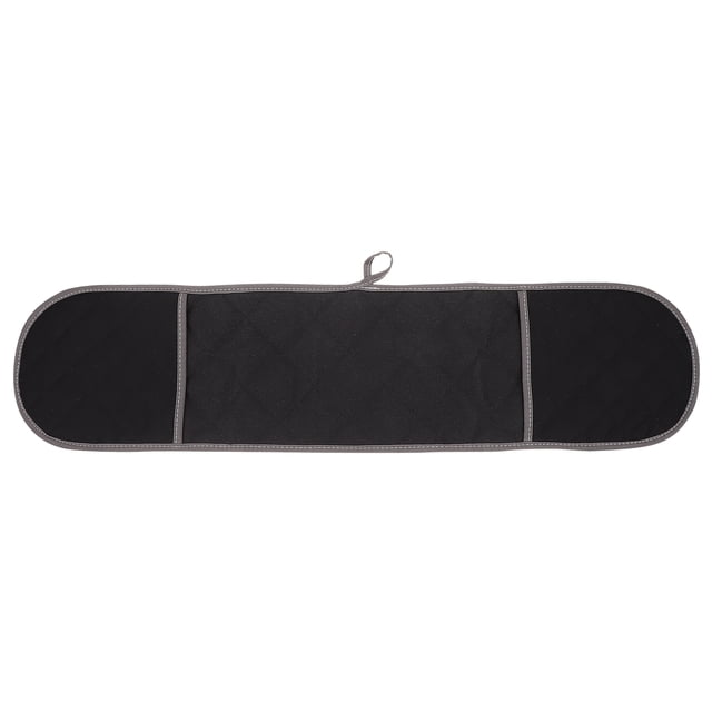 1pc Microondas mitones Doble cabeza Horno extendido Guantes de microondas Guante de microondas (Negro)