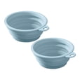 thumbnail image 2 of Silicone Collapsible Dog Bowls & Cat Bowls, Denbek Portable Travel Bowls, Foldable Food Water Feeding Dishes for Dogs Cats, 2 of 5