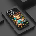 thumbnail image 3 of Diseño elegante, máxima protección: elegante funda plateada esmerilada de doble capa para iPhone 15 Pro Max 14 13 12 Pro 11, 3 of 4