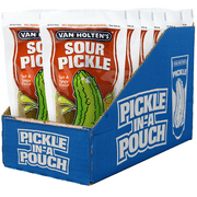 Van Holten's Pickles Jumbo Sour Pickle-In-A-Pouch 5 Oz.(Pack Of 12)