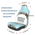 thumbnail image 3 of KLL World Travel Pattern Seat Covers,Universal Fit Sedans,Cars,Vans,SUV,Truck, 3 of 5