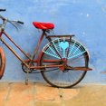 thumbnail image 2 of Blue Bike Rear Wheel Protective Cover for Safe Net Use Made of Durable Plastic 2 Pieces, 2 of 8