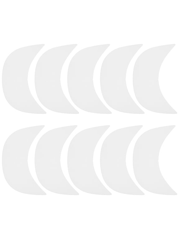 10pcs Cap Inserts Plastic White Hat Brim Replacement for Outdoor Activities