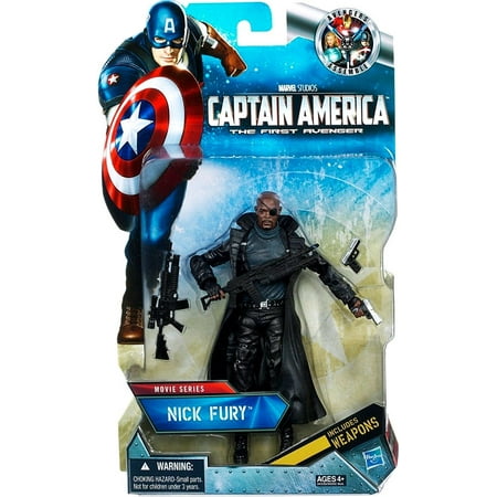 Captain America Movie Series 6 Inch Nick Fury Action Figure