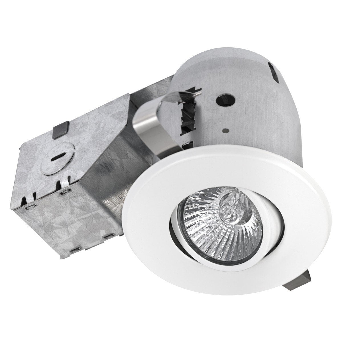 3" Dimmable Downlight Swivel Spotlight Recessed Lighting Kit IC Rated with LED