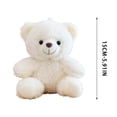 thumbnail image 3 of Kbndieu Teddy Bear Stuffed Animals, Small White Teddy Bear Plush Toy Birthday Christmas Valentines Day Gift for Kids Girl Friends, 3 of 6