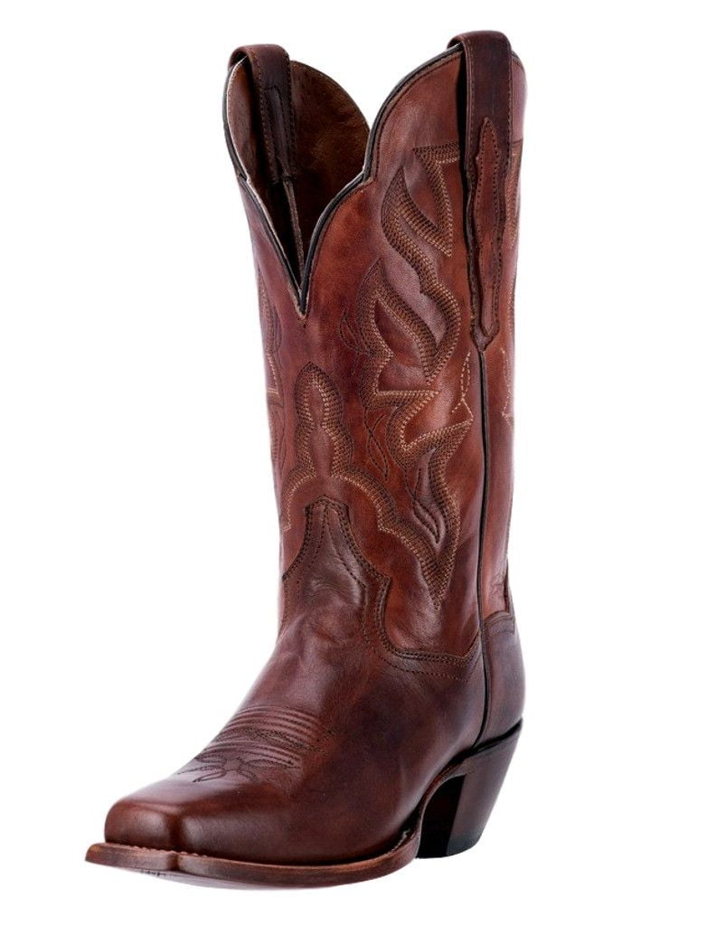 Dan Post Western Boots Womens Darby Square Toe Brown Chocolate DP3693 ...
