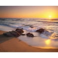 thumbnail image 3 of Foster, Christopher 24x20 Black Modern Framed Museum Art Print Titled - Pacific Calm, 3 of 5
