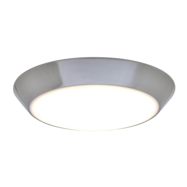 Maxim 87620 Satin Nickel / White Acrylic Diffuser Convert 8" Wide Led