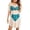 Cyan Flower, variant on Women Bikini Body Shirt Lady's Plus Size Bikini Tshirt Funny Bathing Suit