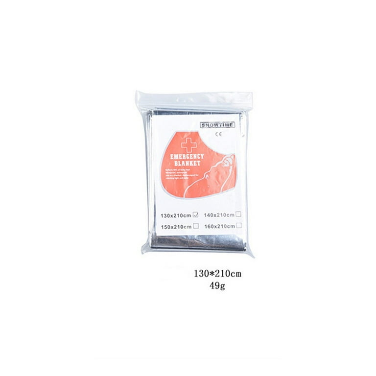 Emergency Solar Space Blanket Survival Safety First Aid Insulating Mylar Thermal