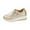 Gold, variant on Wedge Sneaker,Walking Shoes Women,High Heel Sneakers,Wedges Shoes for Women,Comfortable Shoes for Women,Women's Sports Shoes Women's Breathable Lace-Up Sneakers Wedge Sports Shoes,Gold,10.5