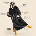 thumbnail image 3 of Manta portátil con capucha Bedsure Sherpa para mujeres y hombres, 3 of 8