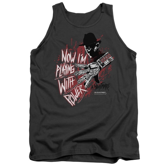 Nightmare On Elm Street - Playing With Power - Tank Top - X-Large