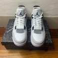thumbnail image 2 of New - Air Jordan 4 Retro Military Black, 2 of 5