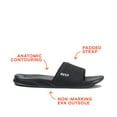 thumbnail image 3 of Reef Men's Sandals One Slide, Black, 8, 3 of 5
