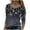 Dark Gray, variant on IROINNID Womens Long Sleeve Tops Home Printing Round Neck Loose T-Shirt Autumn Blouse Pullover Tops,Purple