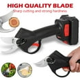 thumbnail image 3 of 35mm Cordless Electric Pruning Shears Electric Pruner Garden Scissors 2 Level Openings Rechargeable Fruit Tree Branches Cutter ,Easy to Use, 3 of 7