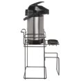 thumbnail image 3 of HUBERT Wire Airpot Thermal Coffee Server Stand - Black, 3 of 7