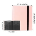 thumbnail image 4 of Oioii Card Binder, 9 Pocket Trading Card Album Folder,20 Pages,Premium Card Binders Compatible with MTG, G, 4 of 7