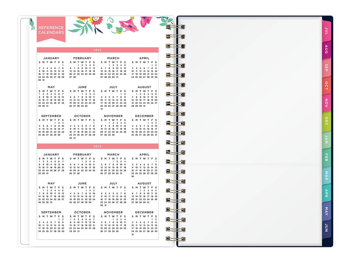 Day designer for blue sky 2022-2023 academic year weekly and monthly planner,  5