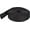 Black, variant on Lightweight Polypropylene Webbing Strap 2" 5 Yard Backpack Strapping Band Dark Grey for Outdoor Luggage Cargo Straps 2 inch x yard