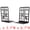 Black  Style A, variant on Unique Bargains Geometric Metal Bookends Decorative Book Ends for Shelves Black 4.7"x3.7"x6.7"