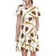 thumbnail image 1 of Easygdp Baseball Sport para Vestido Transpirable de Mujer, Vestido Suelto de Manga Corta con Pliegues y Bolsillos para el Verano, 1 of 6