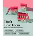 thumbnail image 5 of Neutonic Nootropic Focus Blend Powder | Watermelon Mint 16 Sticks | Caffeine Free, Zero Sugar | Support Memory, Mental Clarity, Cognitive Function | Boost Focus, Energy, Brain Health, 5 of 8