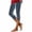 Dark Gray, variant on Women's Crushed Velvet Leggings Hollow Out High Waist Yoga Capri Pants Buttery Soft Stretchy Legging Black XXL