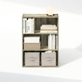 thumbnail image 6 of Furinno Simple Open Shelf, Bookcases, 3-Tier, Sonoma Oak, 6 of 6
