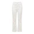 thumbnail image 3 of Flared Jean Pants for Women 2025 High Waisted Retro Denim Pants with Pockets Slim Fit Casual Trousers, 3 of 8