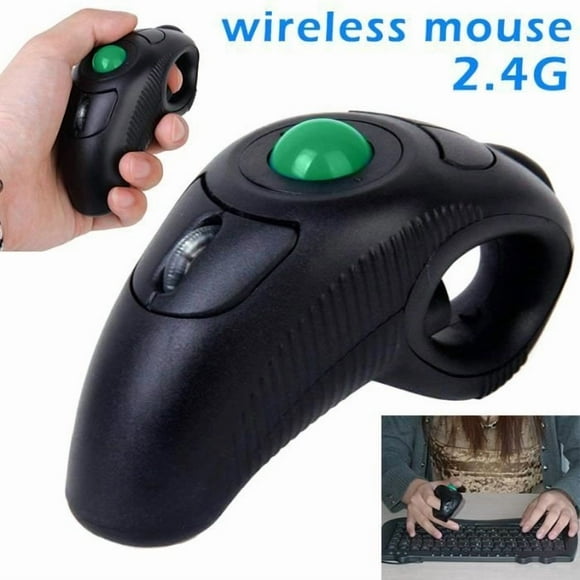 Excellent Teaching Mouse Y-10W 2.4GHZ Wireless USB Trackball Mouse with Finger for PC Laptop