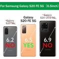 thumbnail image 2 of FYBTO Étui pour Samsung Galaxy S20 FE 5G avec [Protecteur d'Écran Intégré], Étui de Protection Intégrale Antichoc Robuste avec Pare-Chocs, Résistant aux Impacts, Étui de Téléphone Durable (Design Marbre Saphir), 2 of 5