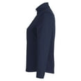 thumbnail image 6 of North End NE412W Women's Express Tech Performance Pique Quarter-Zip Pullover-Classic Navy-XL, 6 of 6