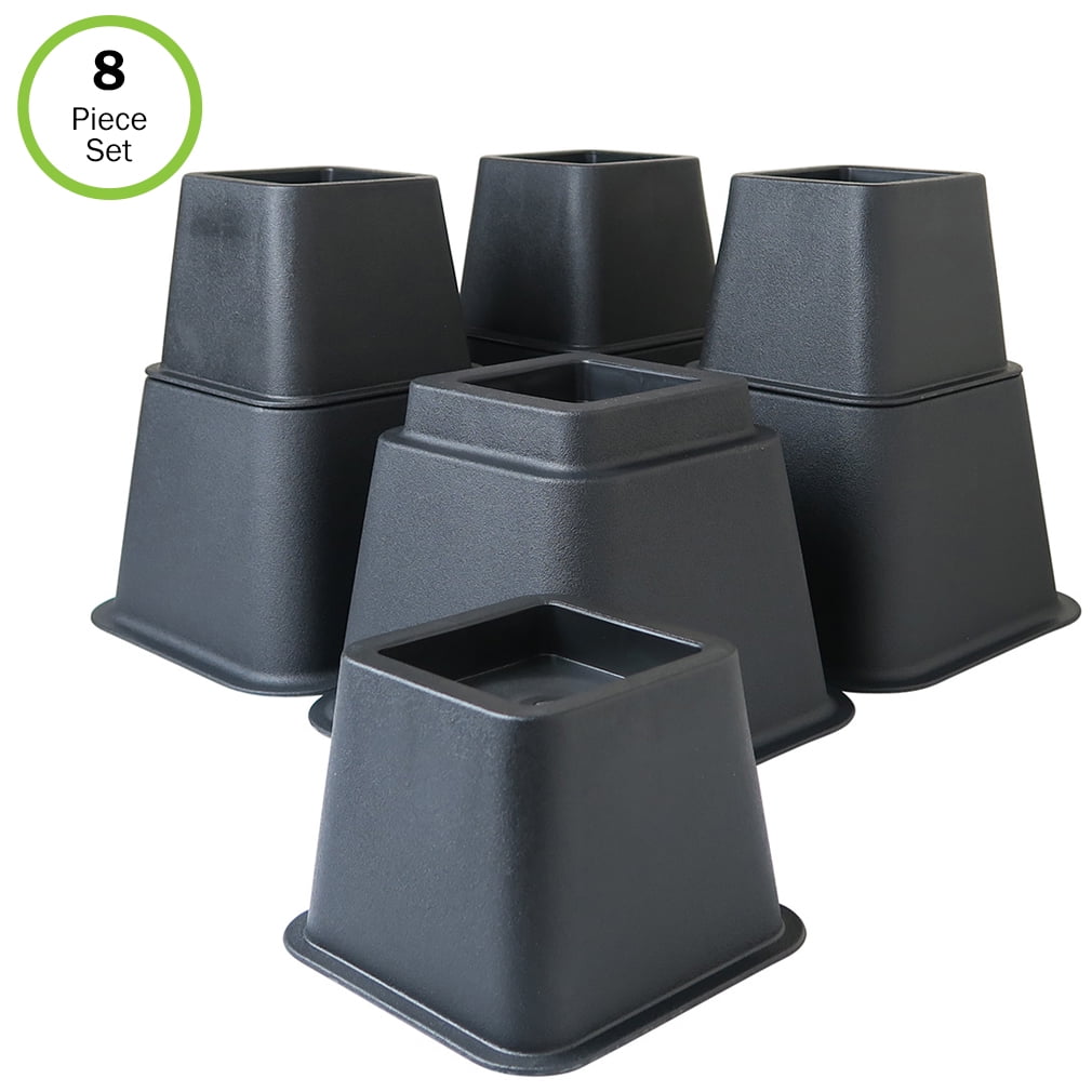 Evelots Bed/Furniture Risers- 3, 5 or 8 Inch Higher-More Space-HEAVY